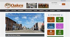 Desktop Screenshot of oakesnd.com